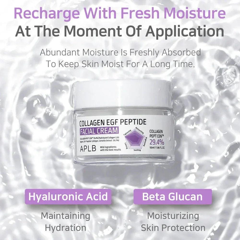 APLB Collagen EGF Peptide Facial Cream 55ml - Orion Beauty