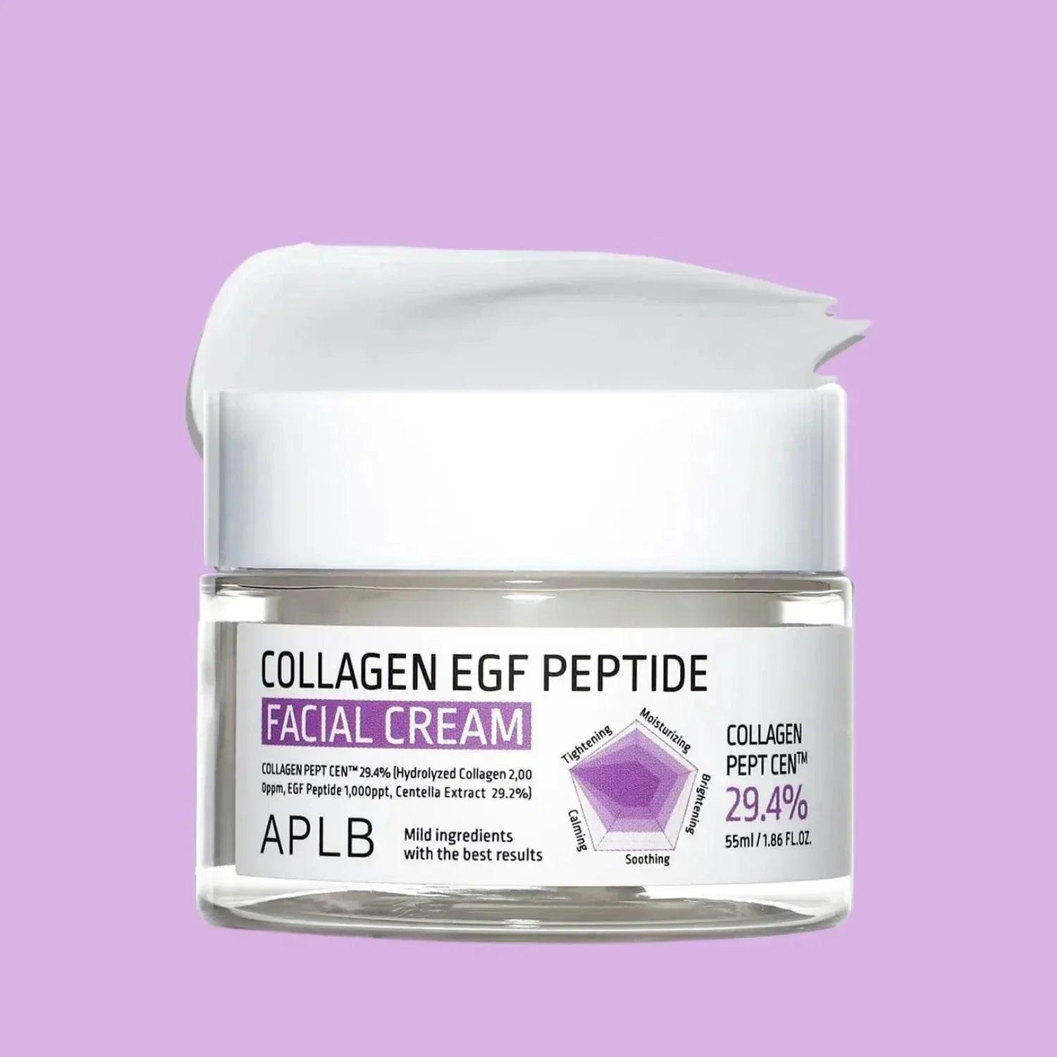 APLB Collagen EGF Peptide Facial Cream 55ml - Orion Beauty