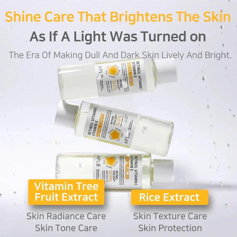 APLB Retinol Vitamin C Vitamin E Facial Toner 160ml - Orion Beauty