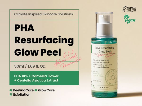 AXIS-Y PHA Resurfacing Glow Peel 50ml, at Orion Beauty. AXIS-Y Official Sole Authorized Retailer in Sri Lanka!