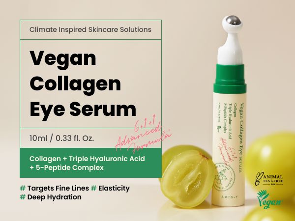 AXIS-Y Vegan Collagen Eye Serum 10ml, at Orion Beauty. AXIS-Y Official Sole Authorized Retailer in Sri Lanka!