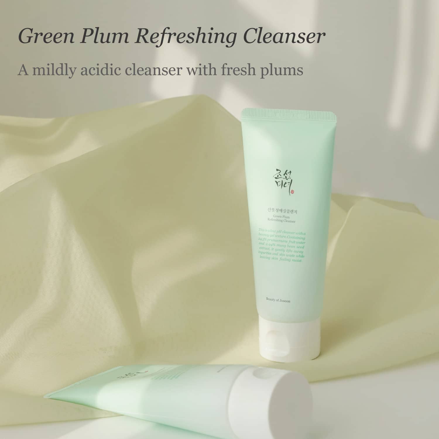 Beauty of Joseon Green Plum Refreshing Cleanser 100ml, at Orion Beauty. Beauty of Joseon Official Sole Authorized Retailer in Sri Lanka!