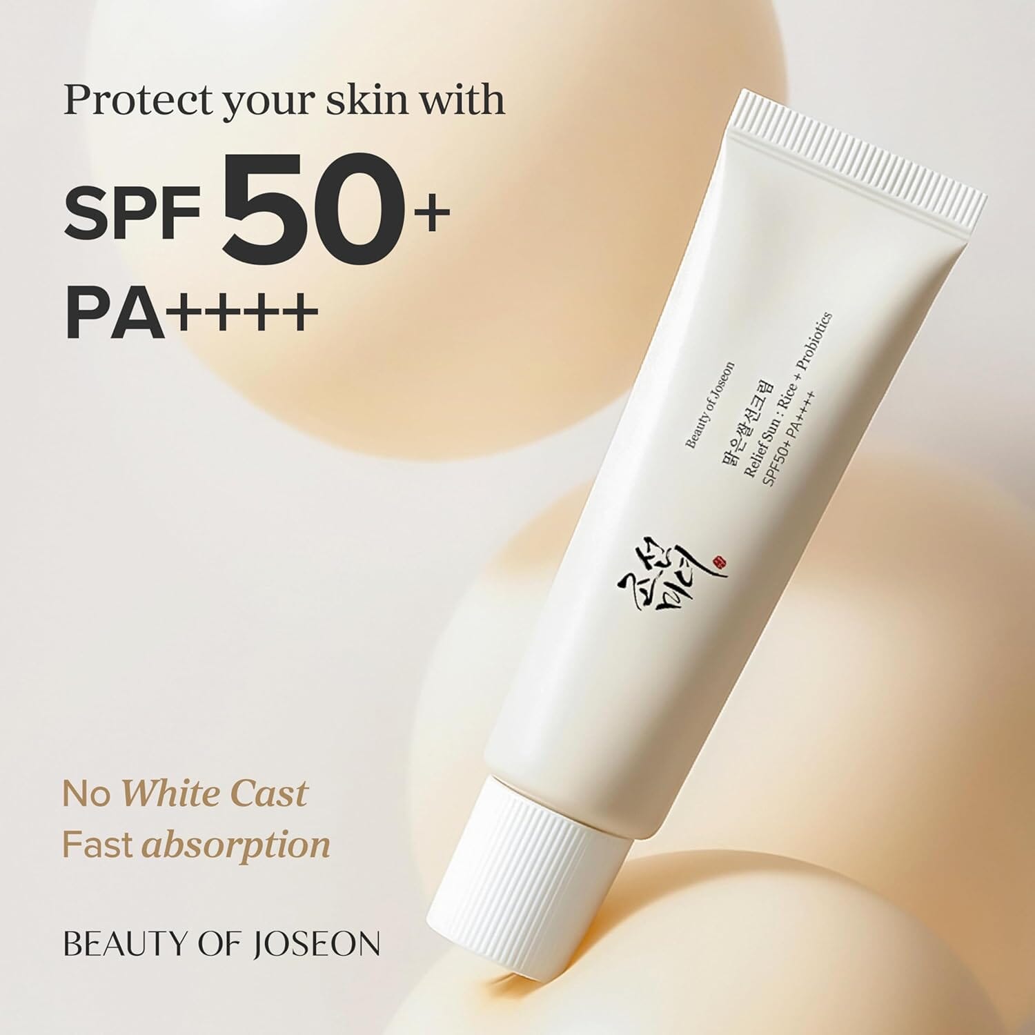 Beauty of Joseon Relief Sun : Rice + Probiotics (SPF50+ PA++++) Mini 10ml, at Orion Beauty. Orion Beauty Official Sole Authorized Retailer in Sri Lanka!
