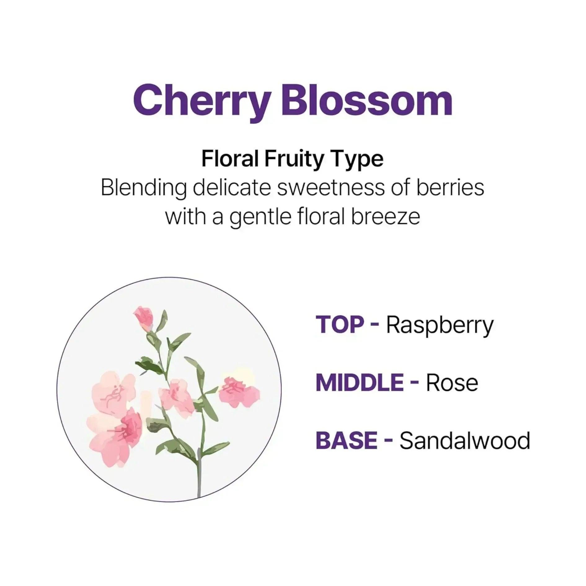 KUNDAL Honey & Macadamia Pure Natural Balancing Refreshing Shampoo Cherry Blossom 500ml - Orion Beauty