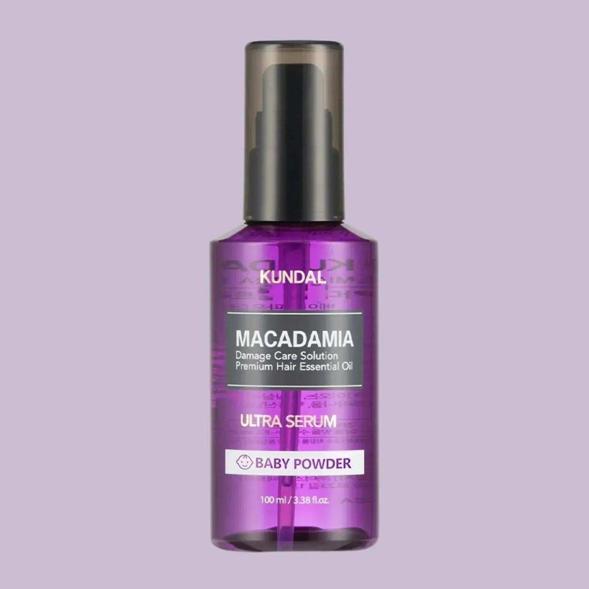 KUNDAL Macadamia Ultra Hair Serum Baby Powder 100ml - Orion Beauty