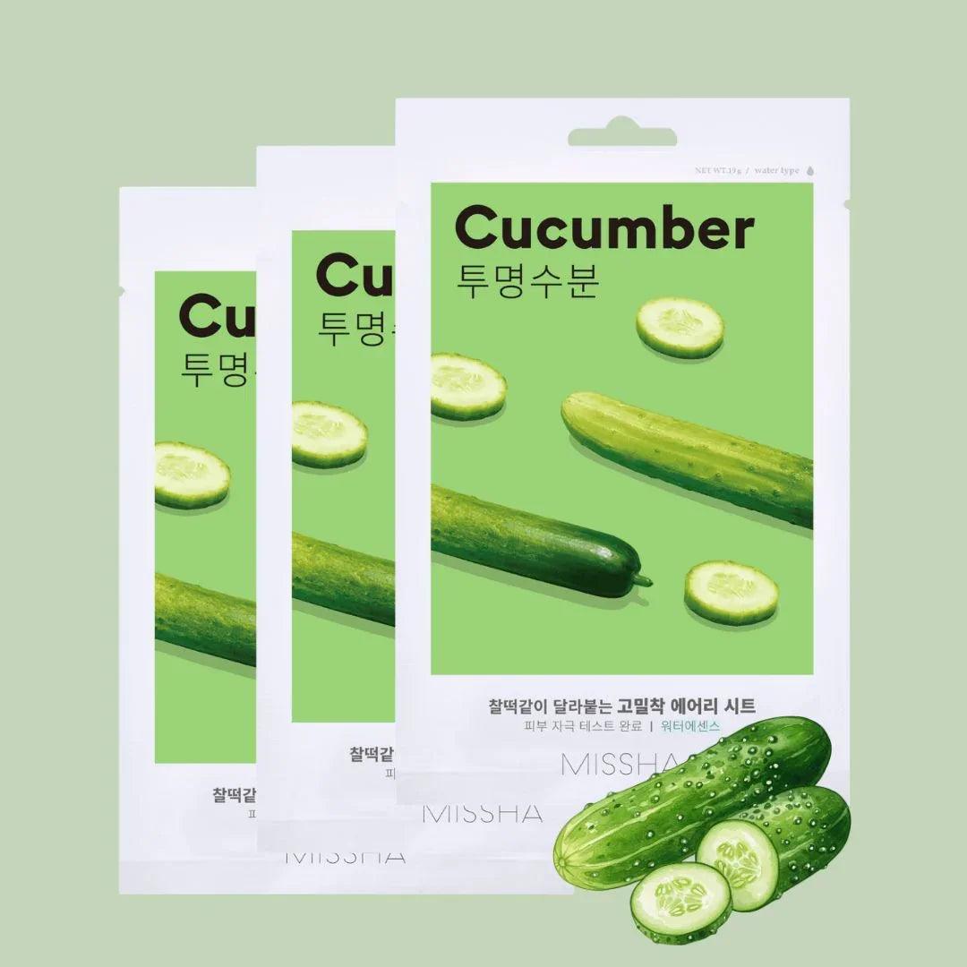 missha-airy-fit-sheet-mask-cucumber-pack-of-3-skin-care-missha-sri-lanka-orion-beauty-missha-official-sole-authorised-reseller-726393 - Orion Beauty