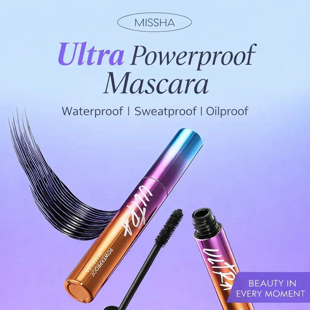 MISSHA Ultra Powerproof Mascara Curling & Volumizing 8g - Orion Beauty
