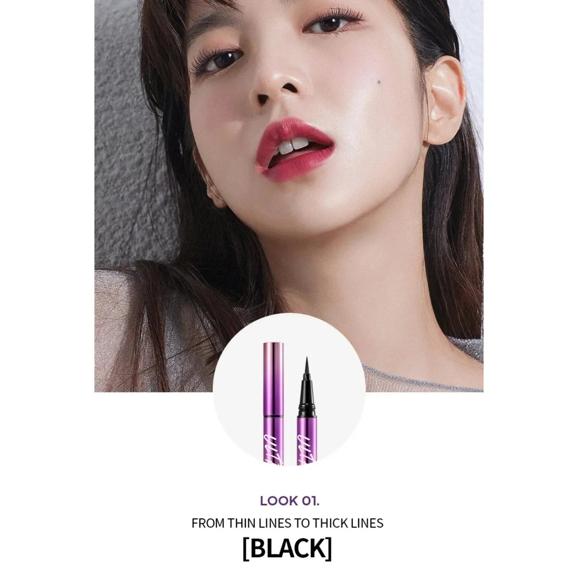 MISSHA Ultra Powerproof Thin Pen Liner Black 0.4g - Orion Beauty
