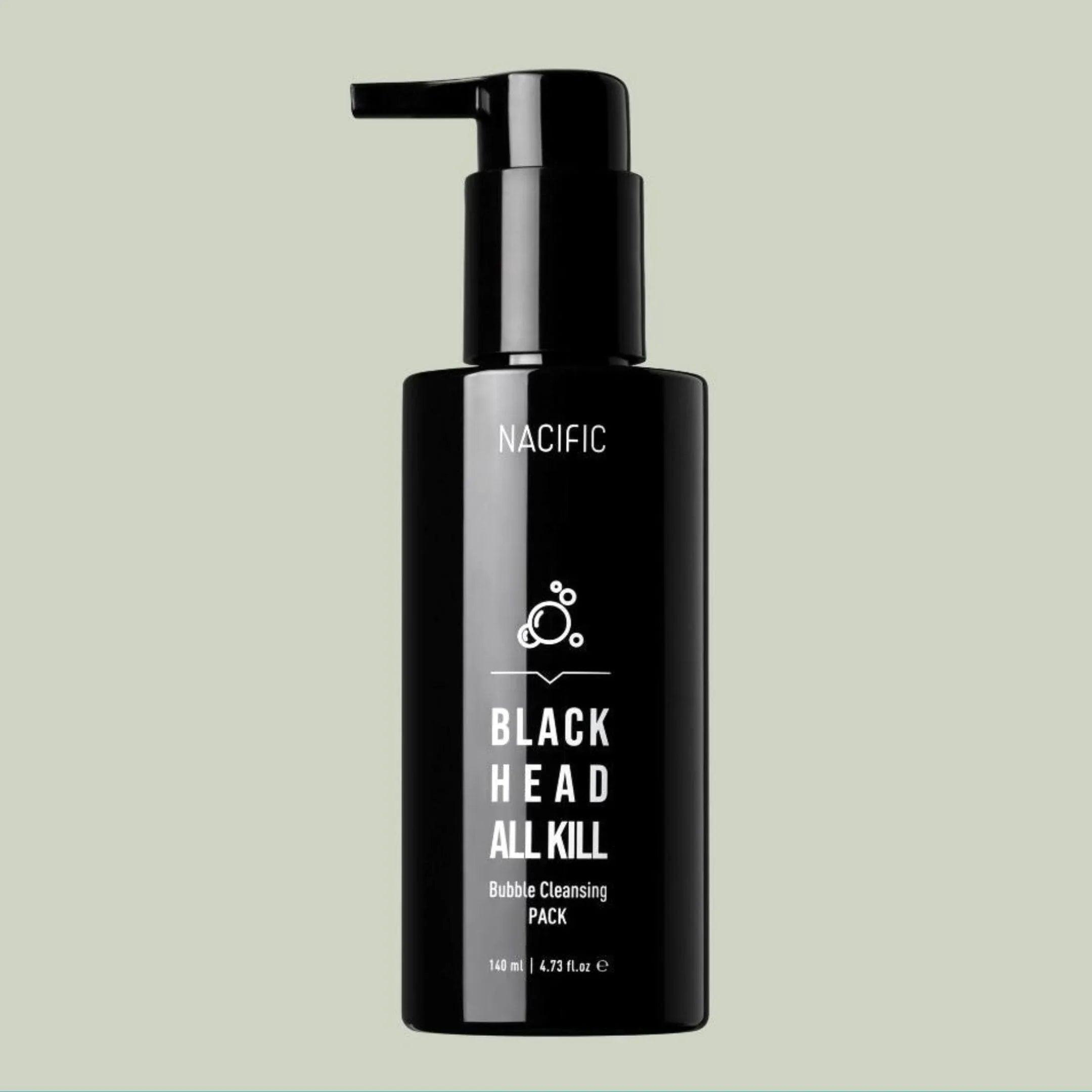 NACIFIC Blackhead All Kill Bubble Cleansing Pack 140ml - Orion Beauty