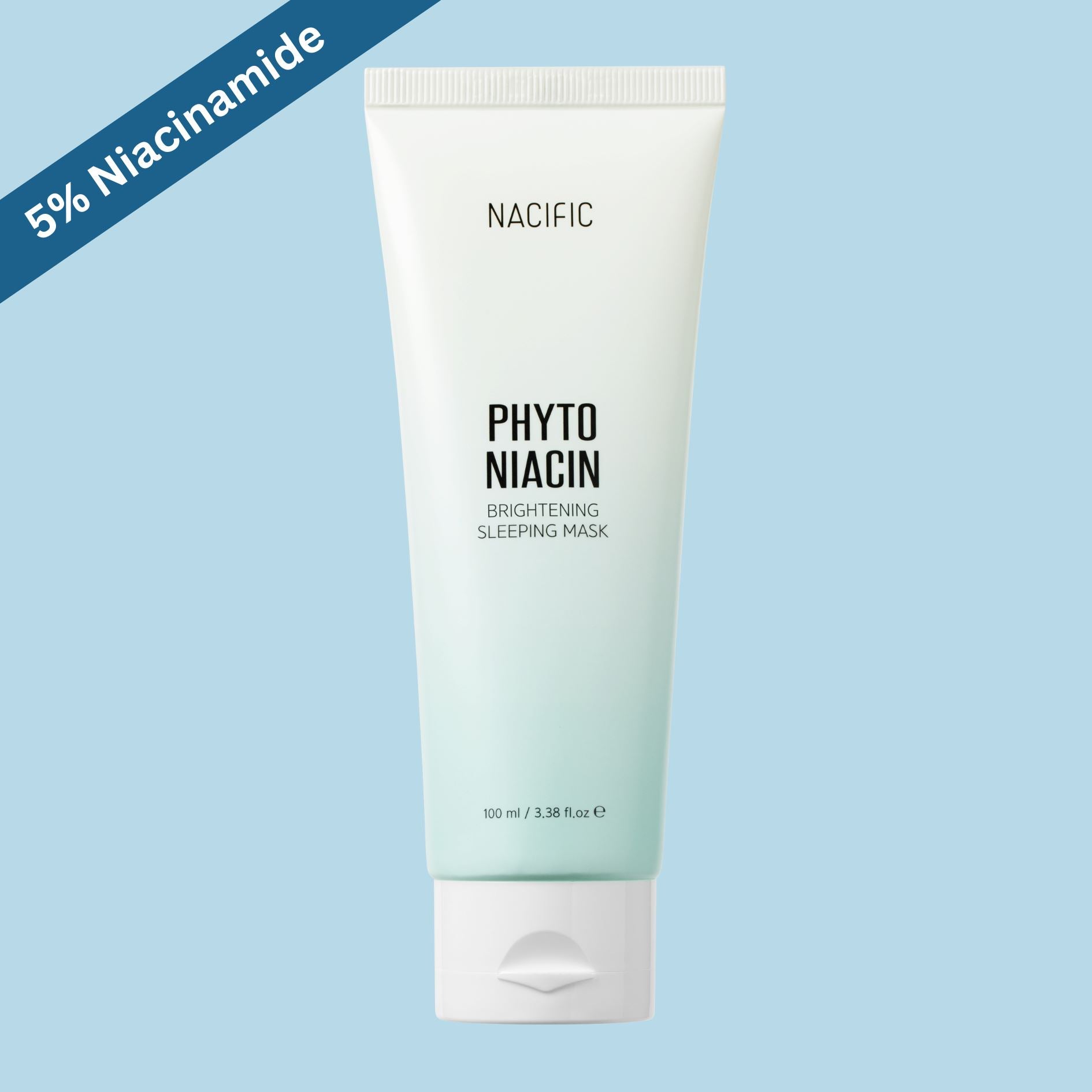 Nacific Phyto Niacin Brightening Sleeping Mask 100ml (5% Niacinamide), at Orion Beauty. Nacific Official Sole Authorized Retailer in Sri Lanka!