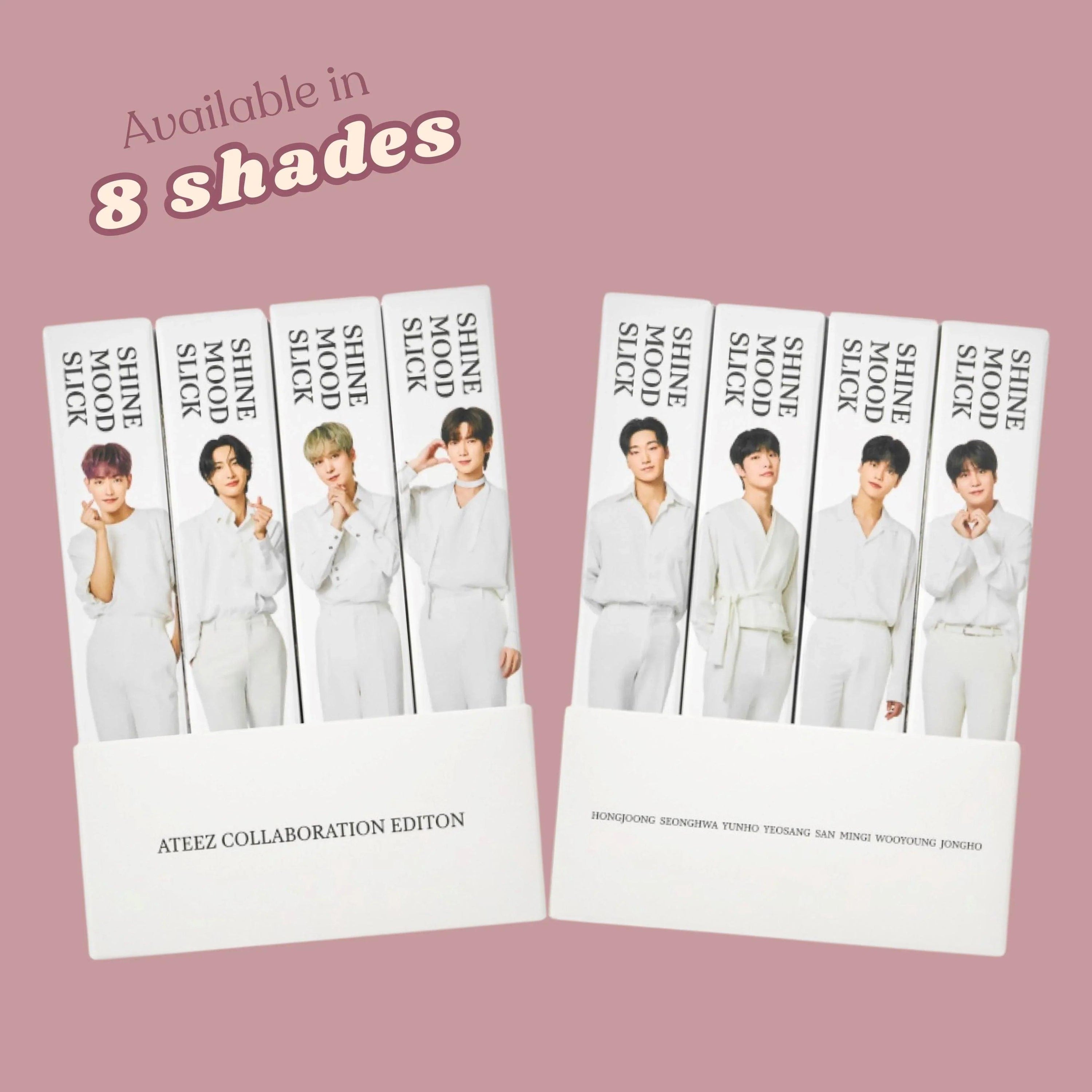 NACIFIC Shine Mood Slick Lip Tint ATEEZ Collaboration Edition