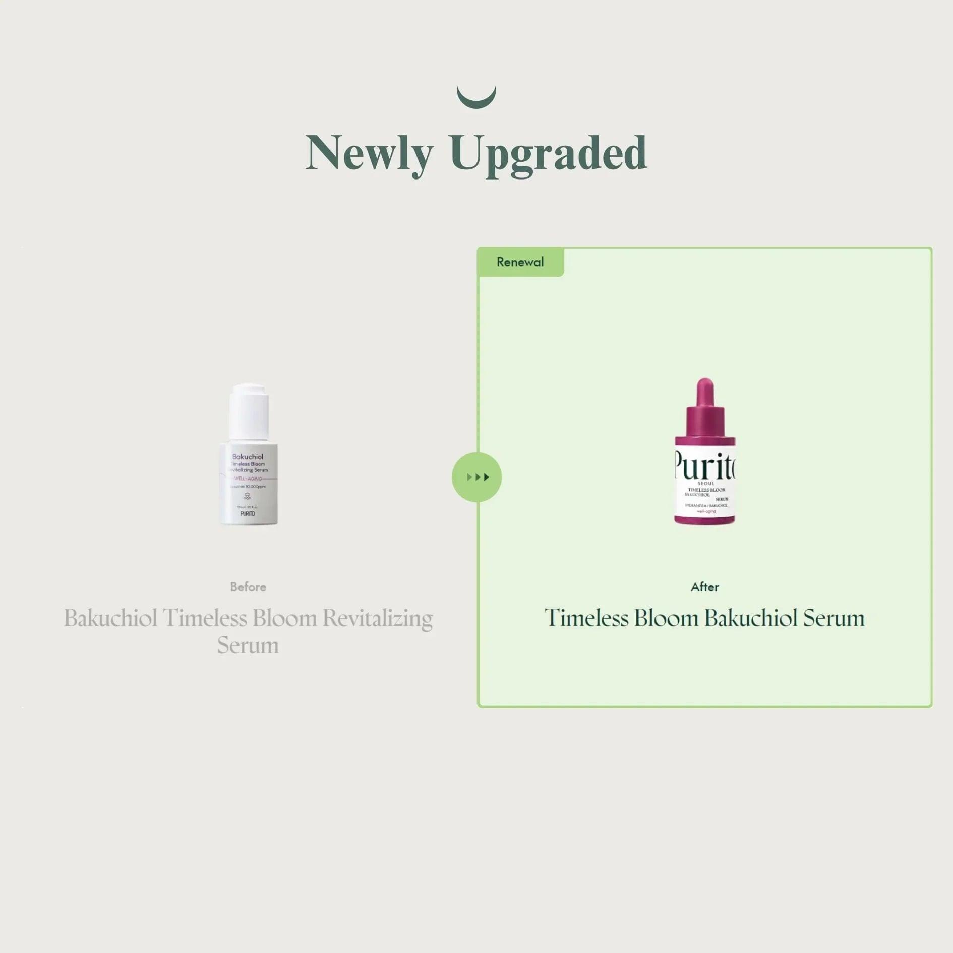 PURITO SEOUL Timeless Bloom Bakuchiol Serum 30ml - Orion Beauty