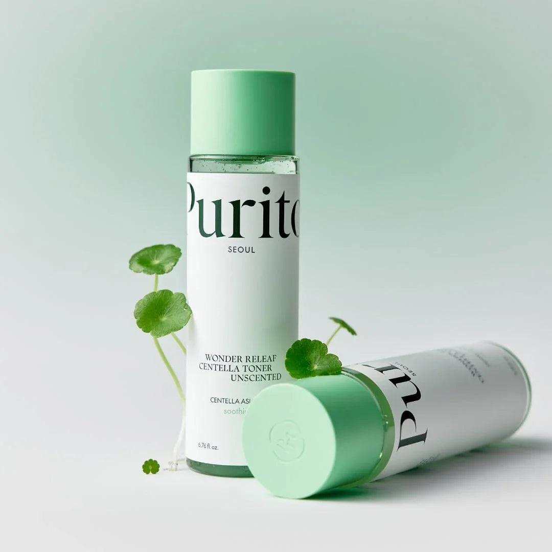PURITO SEOUL Wonder Releaf Centella Toner Unscented 1ml (Pouch Sample) - Orion Beauty