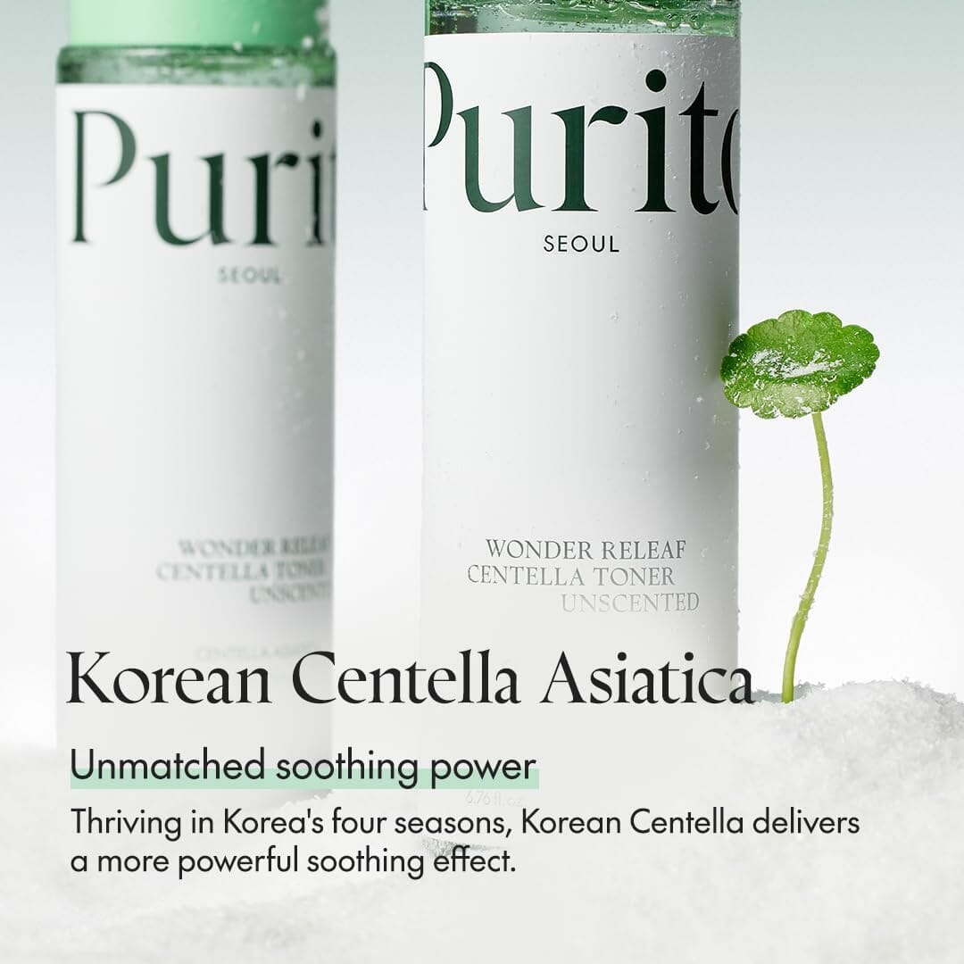 PURITO SEOUL Wonder Releaf Centella Toner Unscented 200ml, at Orion Beauty. PURITO Official Sole Authorized Retailer in Sri Lanka!