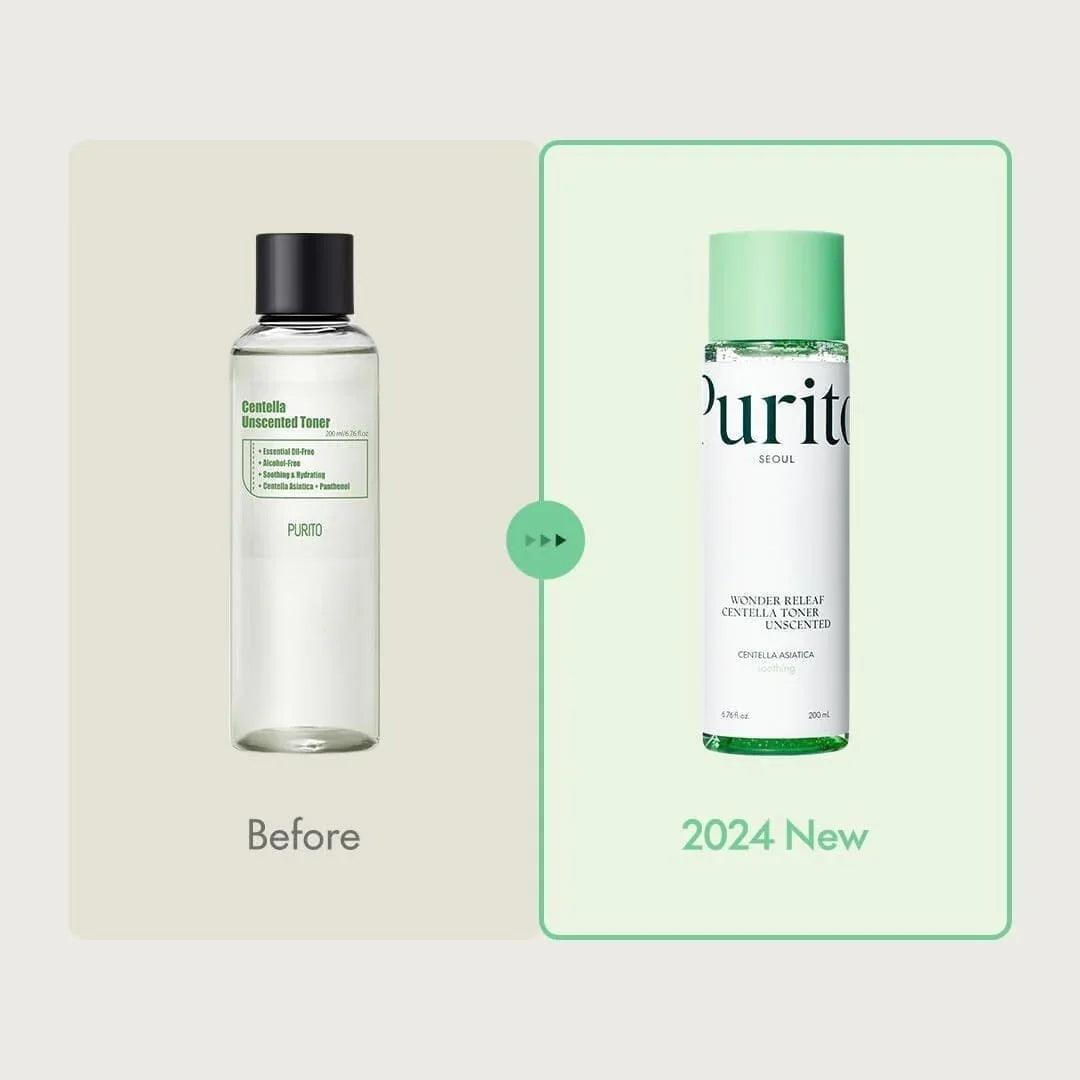 PURITO SEOUL Wonder Releaf Centella Toner Unscented 200ml - Orion Beauty