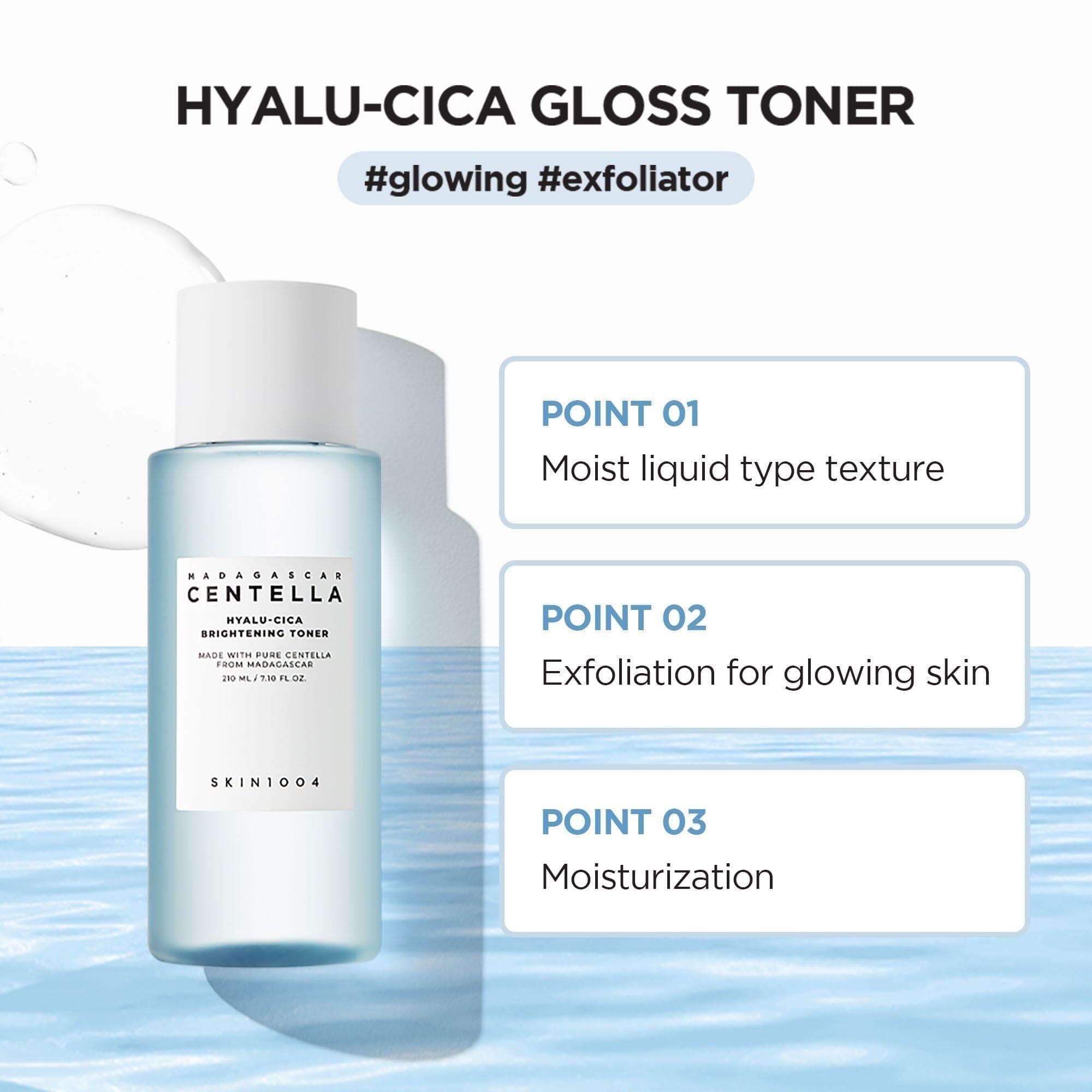 SKIN1004 Madagascar Centella Hyalu-Cica Brightening Toner (Mini) 30ml - Orion Beauty