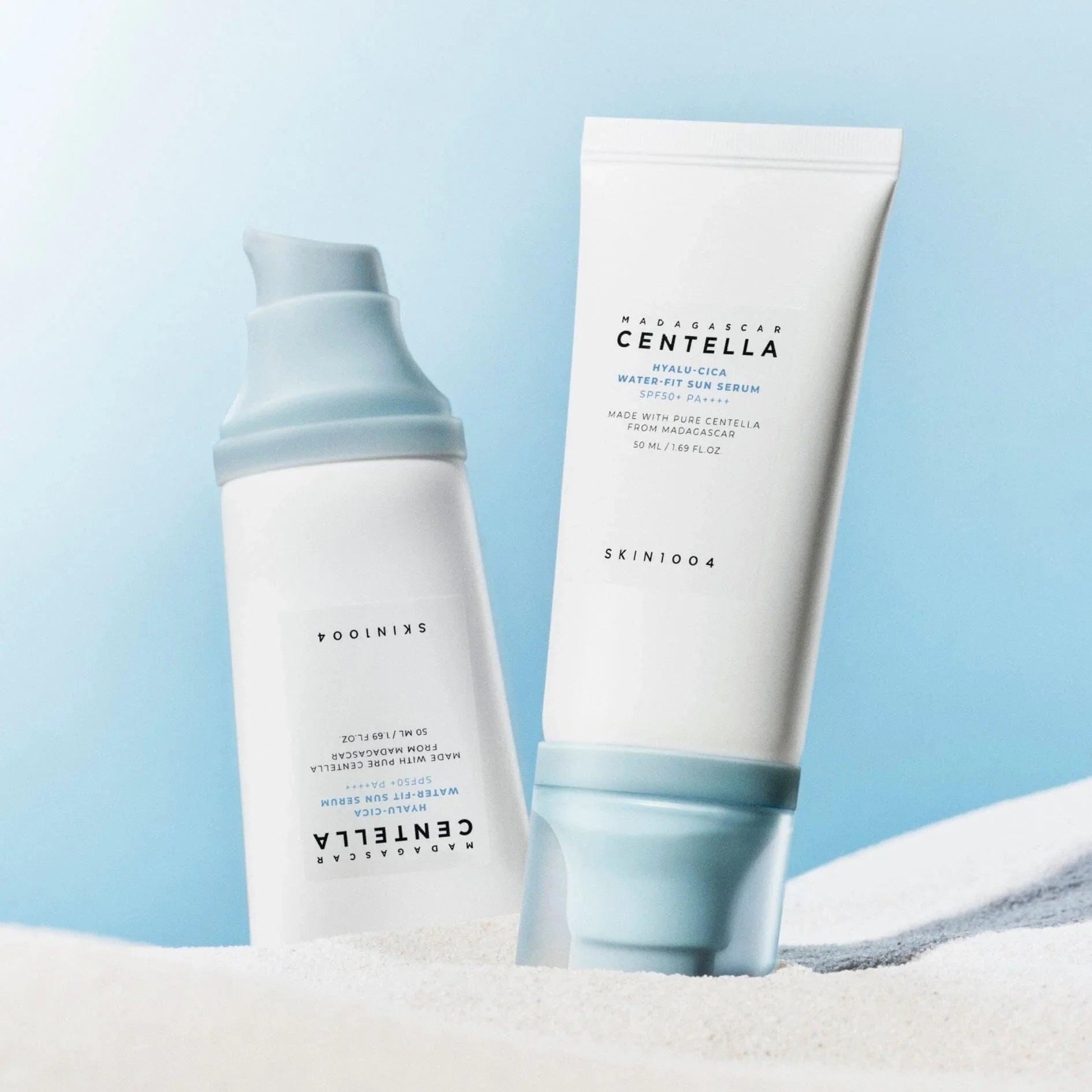 SKIN1004 Madagascar Centella Hyalu-Cica Water-fit Sun Serum SPF50+ PA++++ 50ml - Orion Beauty