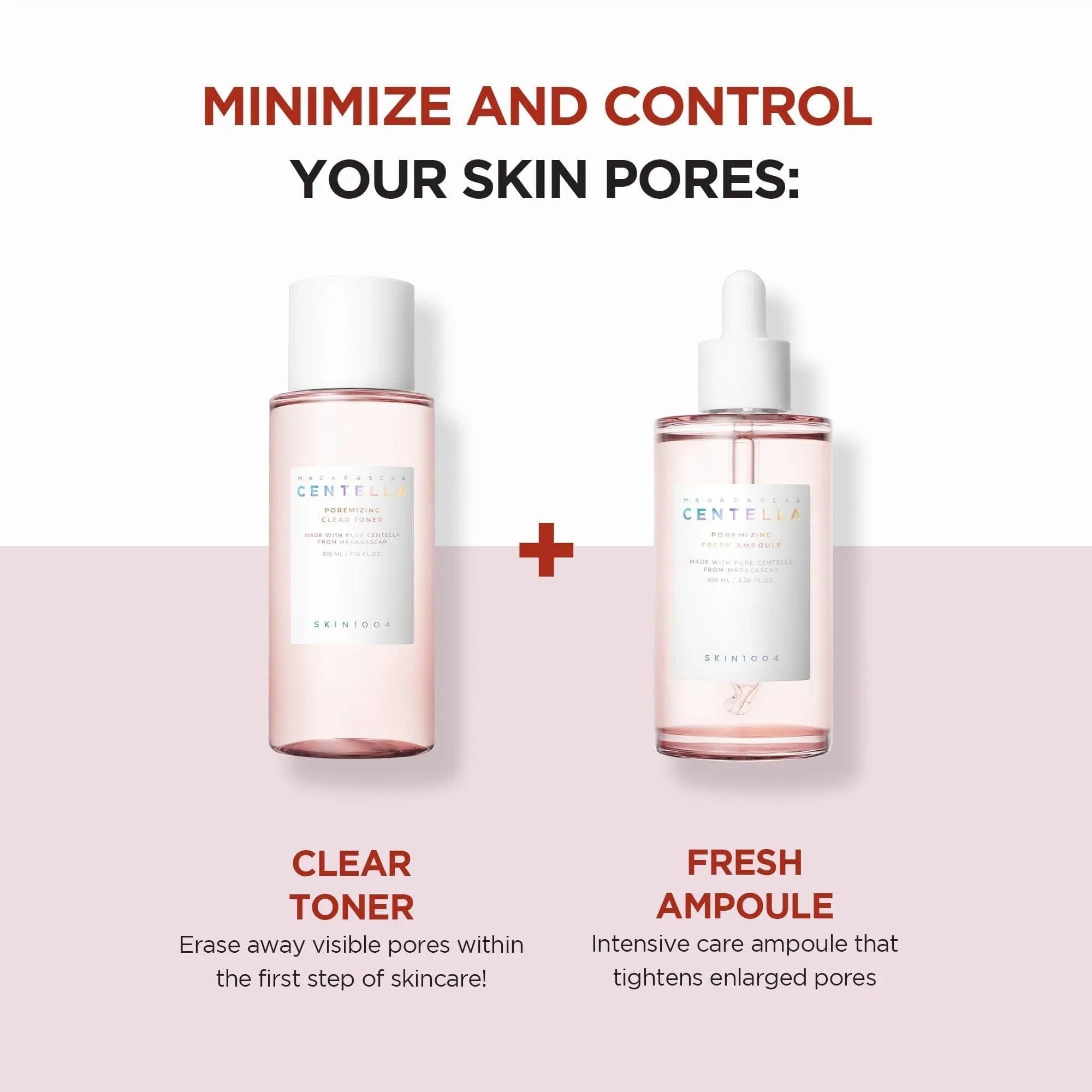 SKIN1004 Madagascar Centella Poremizing Fresh Ampoule 100ml - Orion Beauty