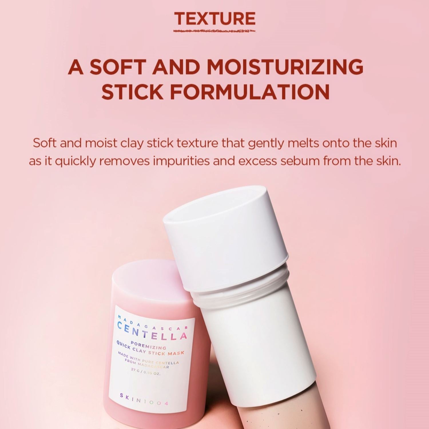 SKIN1004 Madagascar Centella Poremizing Quick Clay Stick Mask, at Orion Beauty. SKIN1004 Official Sole Authorized Retailer in Sri Lanka!