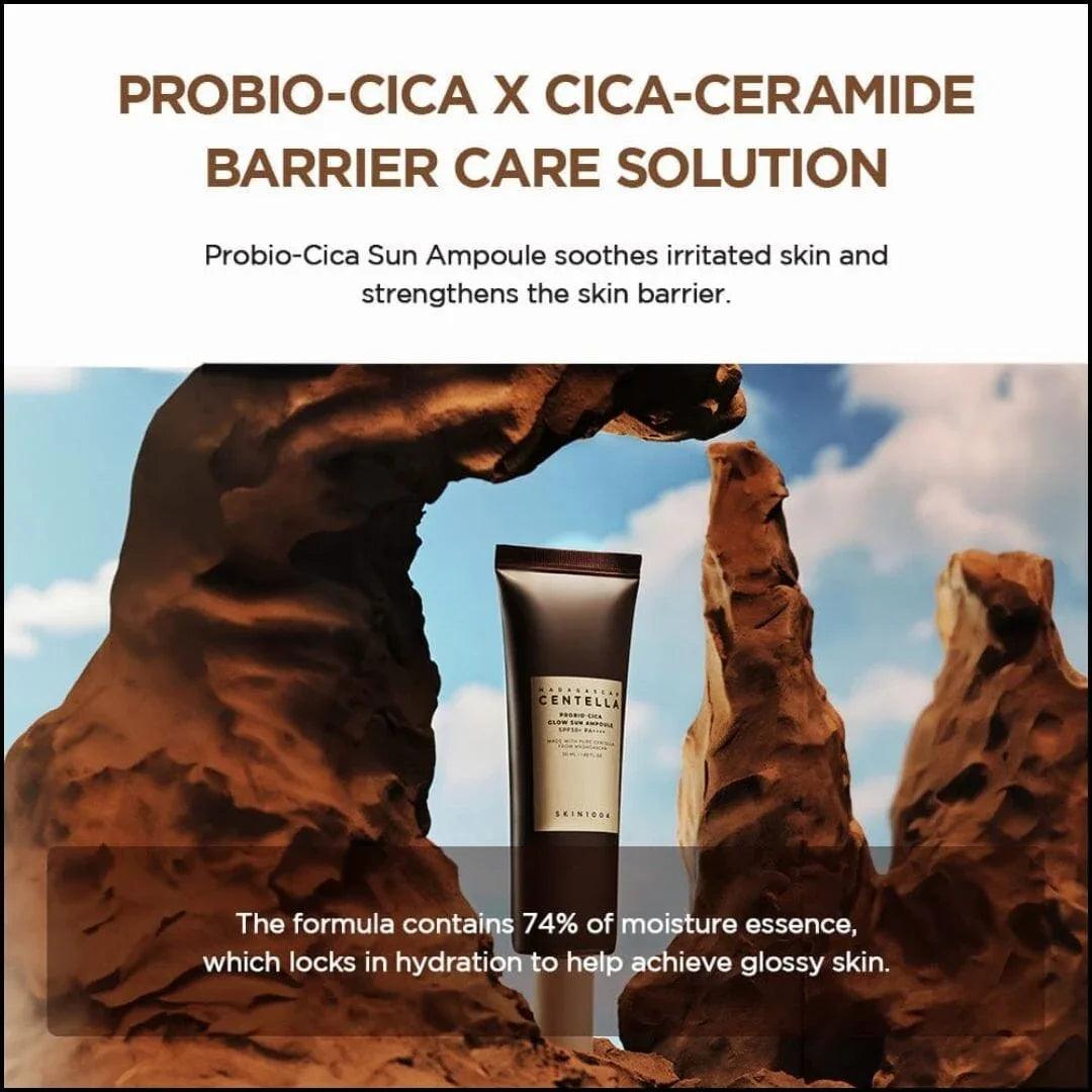 SKIN1004 Madagascar Centella Probio-Cica Glow Sun Ampoule 1.5ml (Pouch Sample) - Orion Beauty