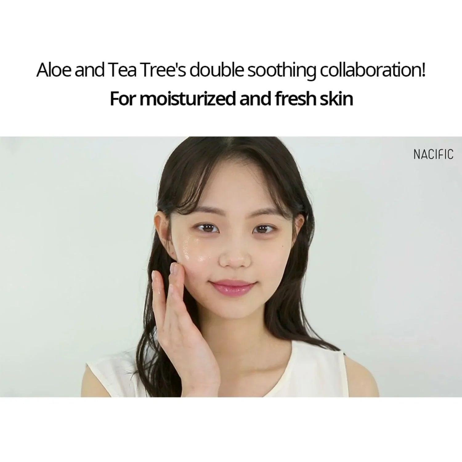 NACIFIC Aloe Tea Tree Soothing Gel 100ml - Orion Beauty