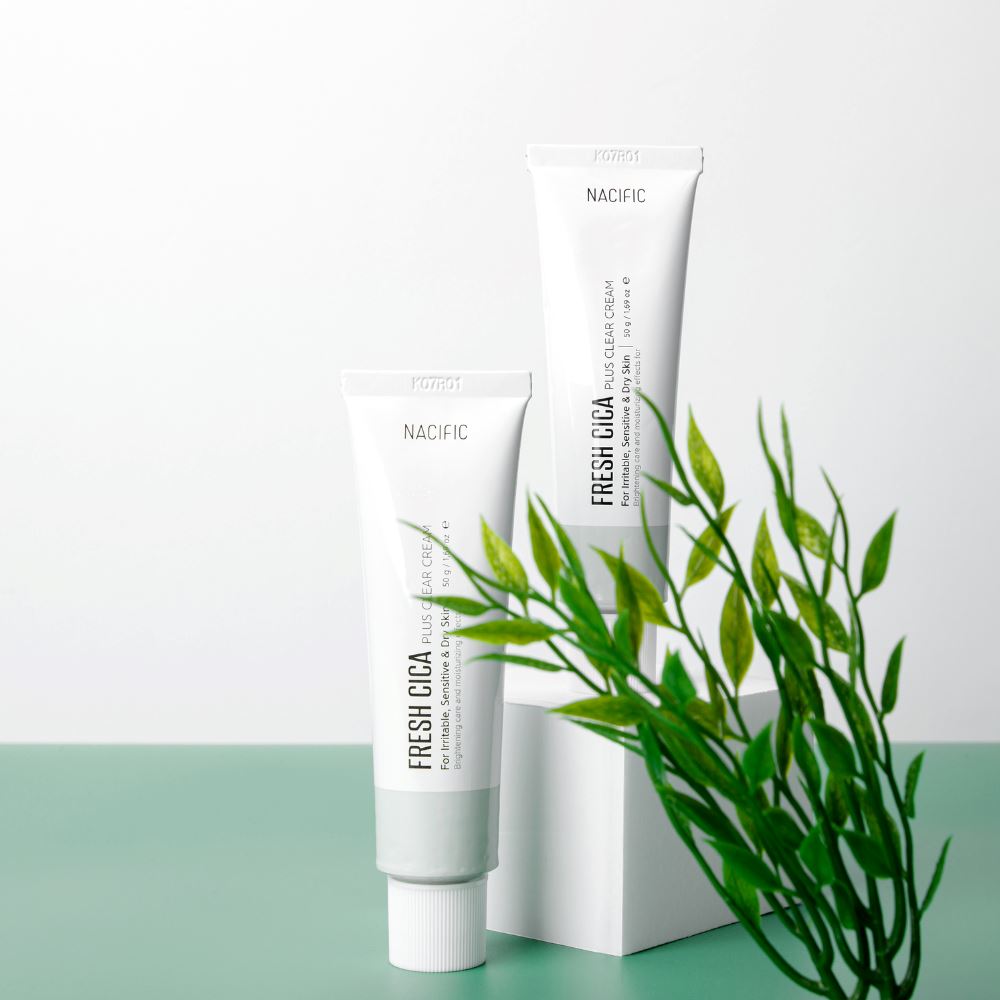 Nacific Fresh Cica Plus Clear Cream 50ml, at Orion Beauty. Nacific Official Sole Authorized Retailer in Sri Lanka!