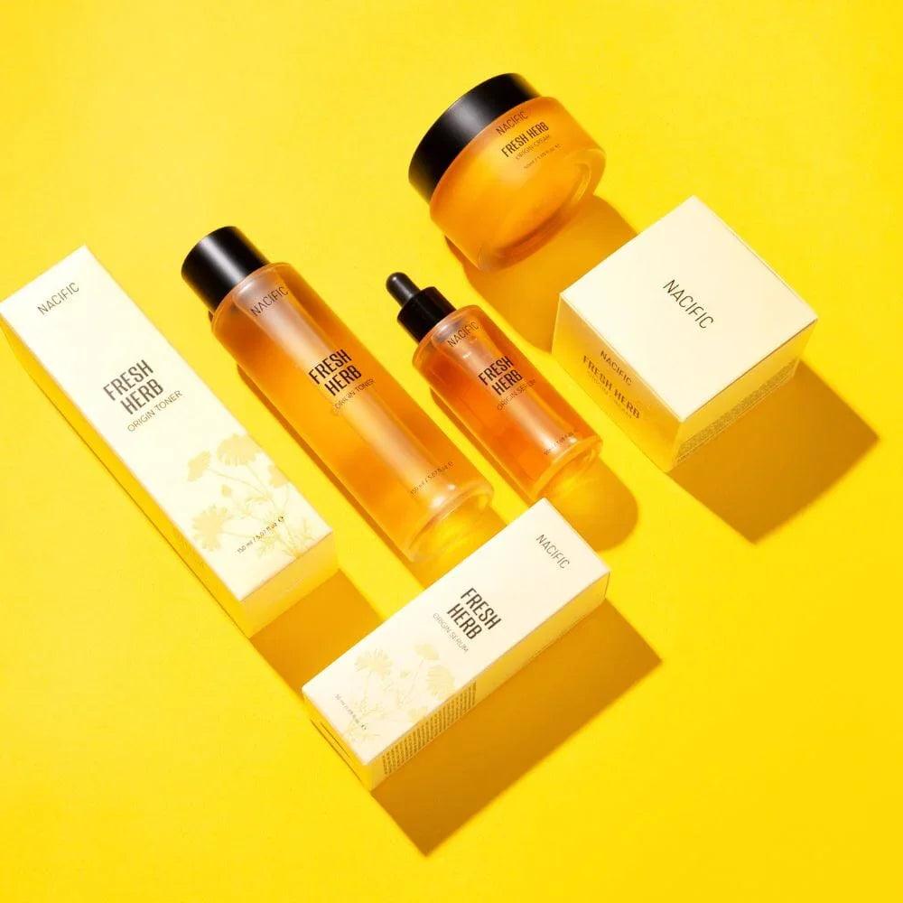 NACIFIC Fresh Herb Origin Brightening & Pore Care Set for Aging Skin - Orion Beauty