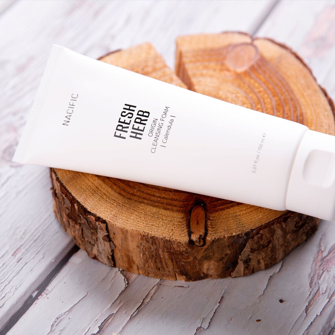 Nacific Fresh Herb Origin Cleansing Foam | Calendula | 150ml, at Orion Beauty. Nacific Official Sole Authorized Retailer in Sri Lanka!