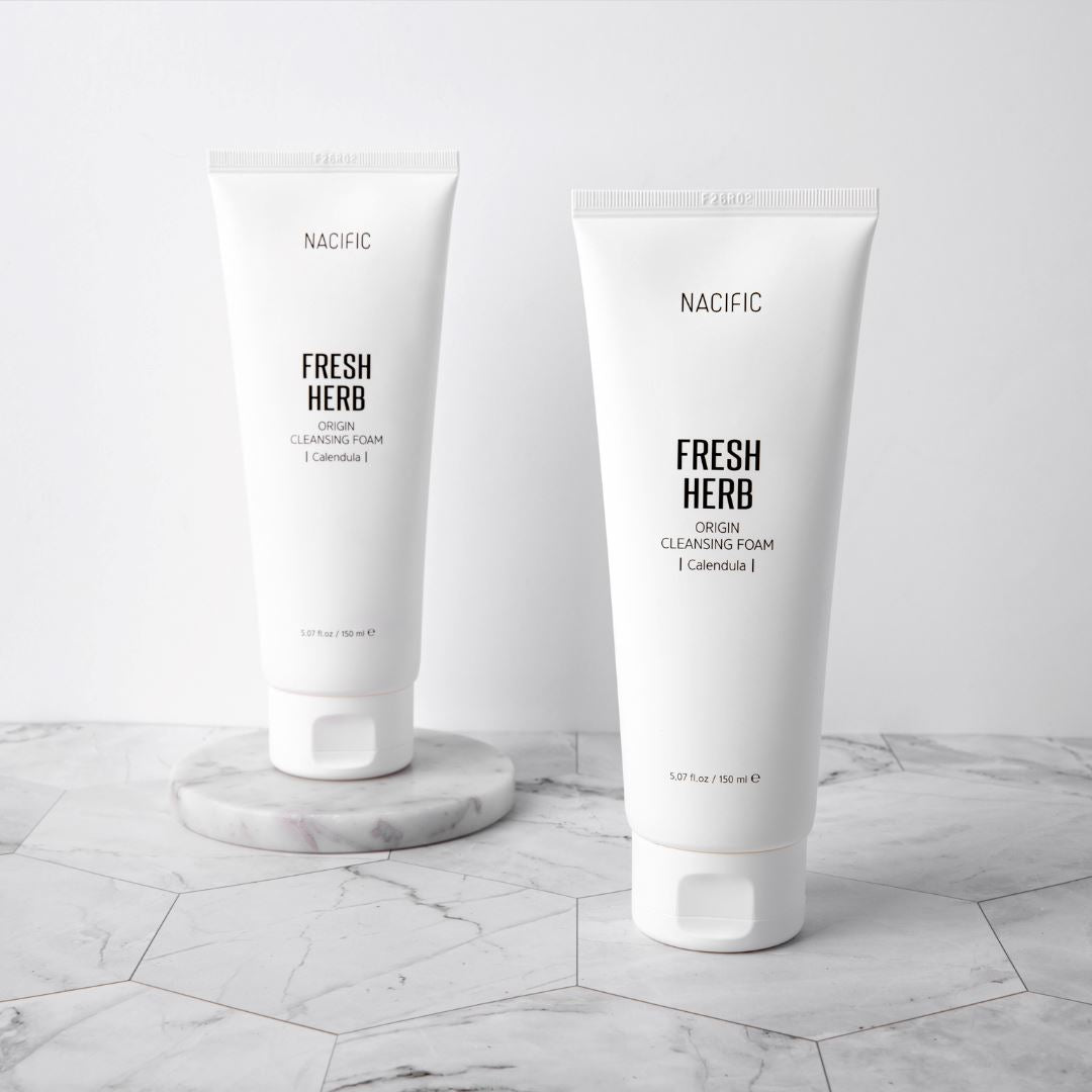 Nacific Fresh Herb Origin Cleansing Foam | Calendula | 150ml, at Orion Beauty. Nacific Official Sole Authorized Retailer in Sri Lanka!