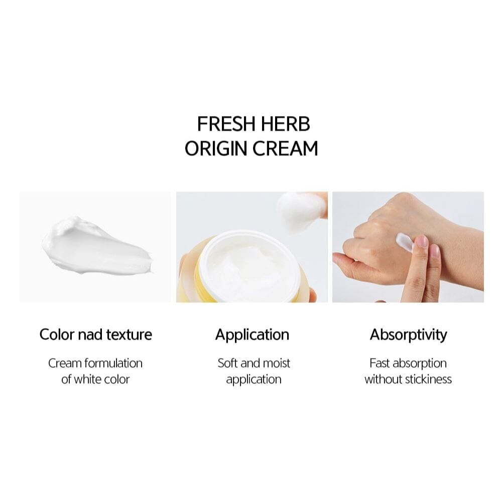 Nacific Fresh Herb Origin Cream 50ml, at Orion Beauty. Nacific Official Sole Authorized Retailer in Sri Lanka!