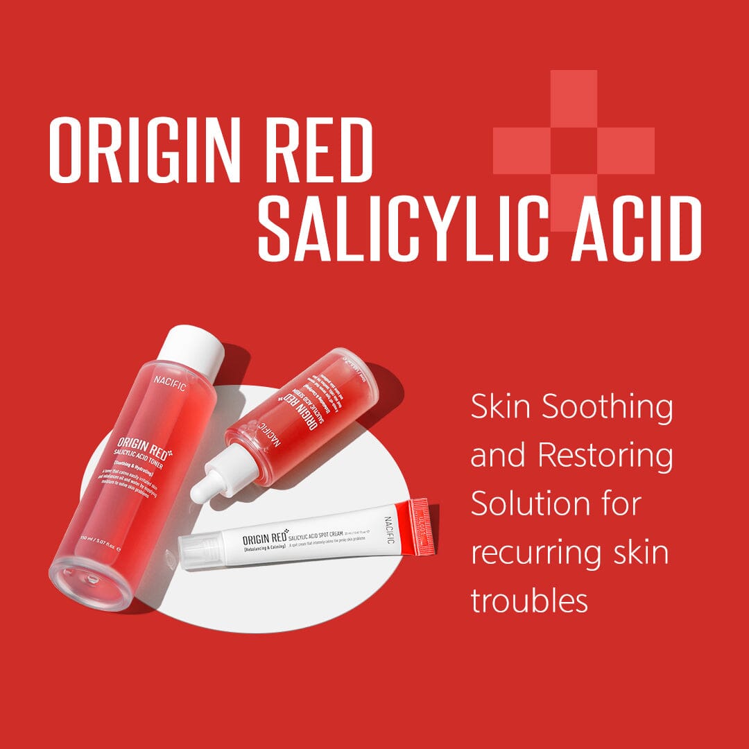 Nacific Origin Red Salicylic Acid Serum 50ml, at Orion Beauty. Nacific Official Sole Authorized Retailer in Sri Lanka!
