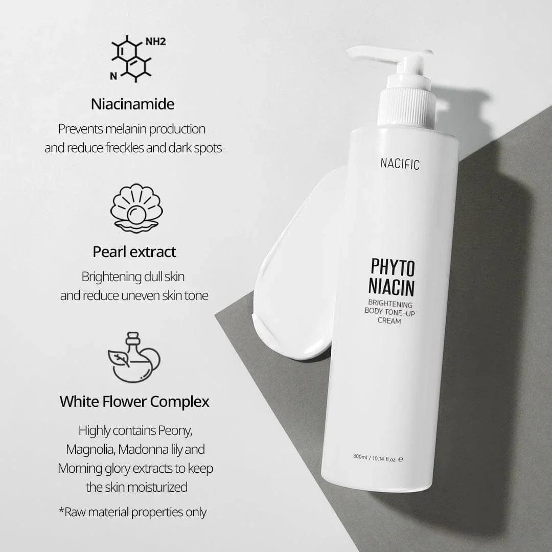 NACIFIC Phyto Niacin Brightening Body Tone-Up Cream 300ml - Orion Beauty