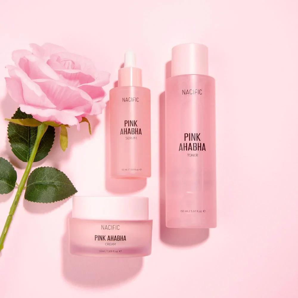 NACIFIC Pink AHA BHA Cream 50ml - Orion Beauty