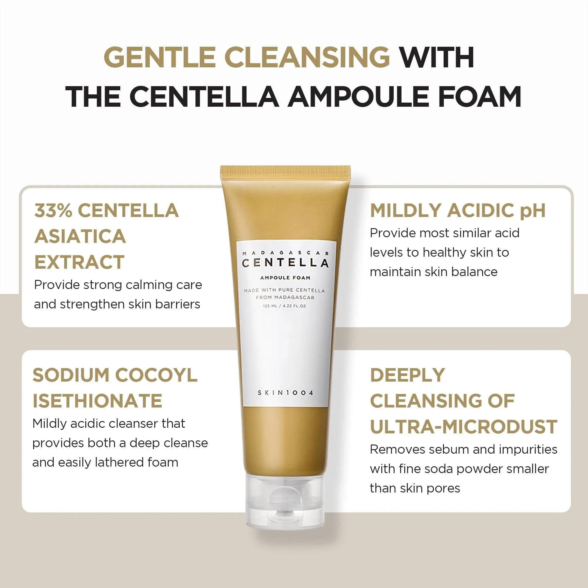 SKIN1004 Madagascar Centella Ampoule Foam 125ml - Orion Beauty