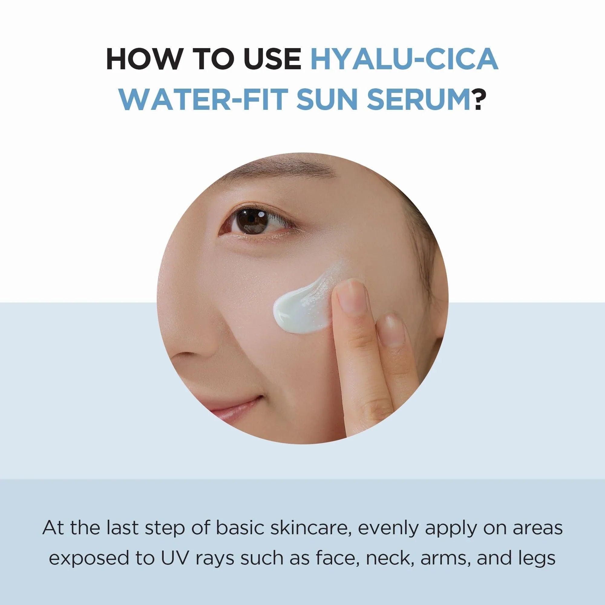 SKIN1004 Madagascar Centella Hyalu-Cica Water-fit Sun Serum SPF50+ PA++++ 50ml - Orion Beauty