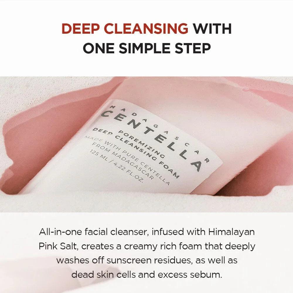 SKIN1004 Madagascar Centella Poremizing Deep Cleansing Foam 125ml - Orion Beauty