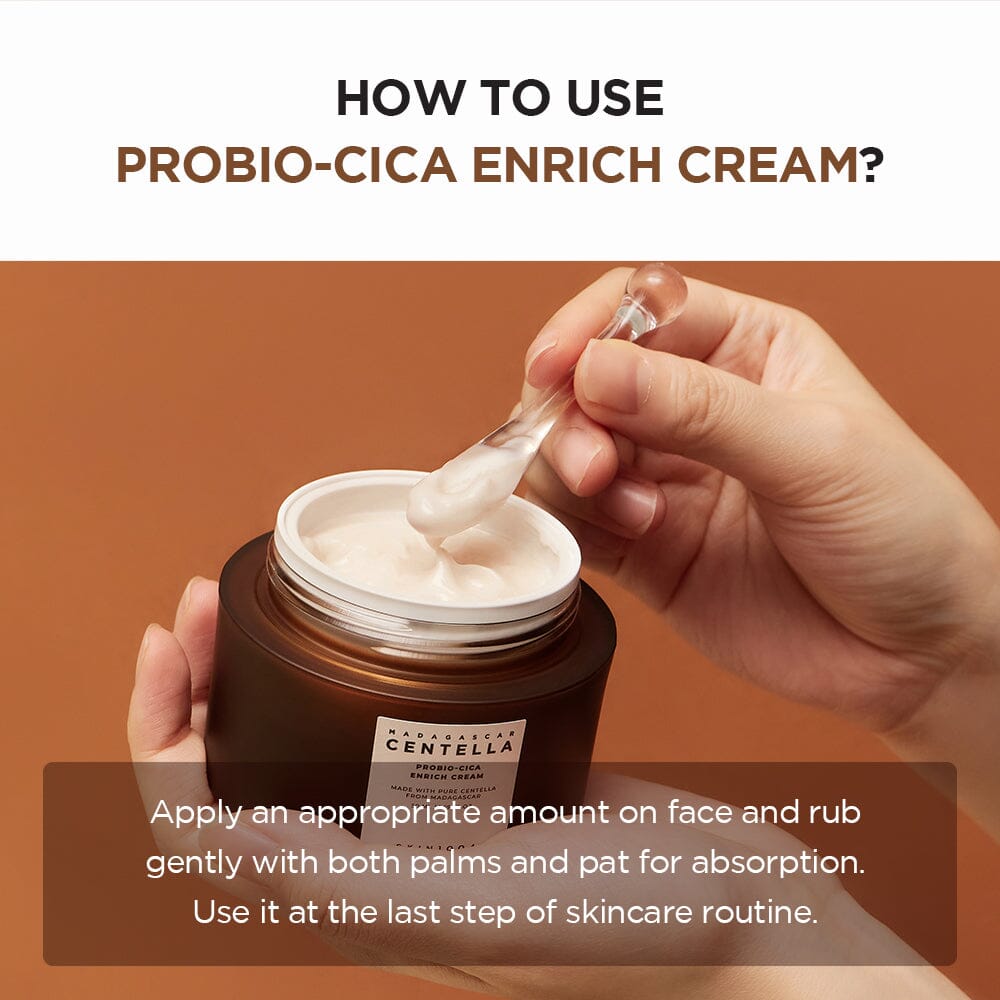 SKIN1004 Madagascar Centella Probio-Cica Enrich Cream 50ml, at Orion Beauty. SKIN1004 Official Sole Authorized Retailer in Sri Lanka!