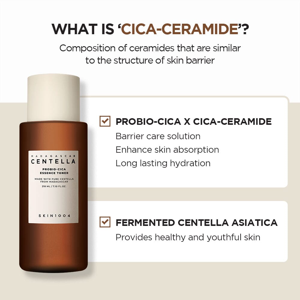 SKIN1004 Madagascar Centella Probio-Cica Essence Toner 210ml, at Orion Beauty. SKIN1004 Official Sole Authorized Retailer in Sri Lanka!