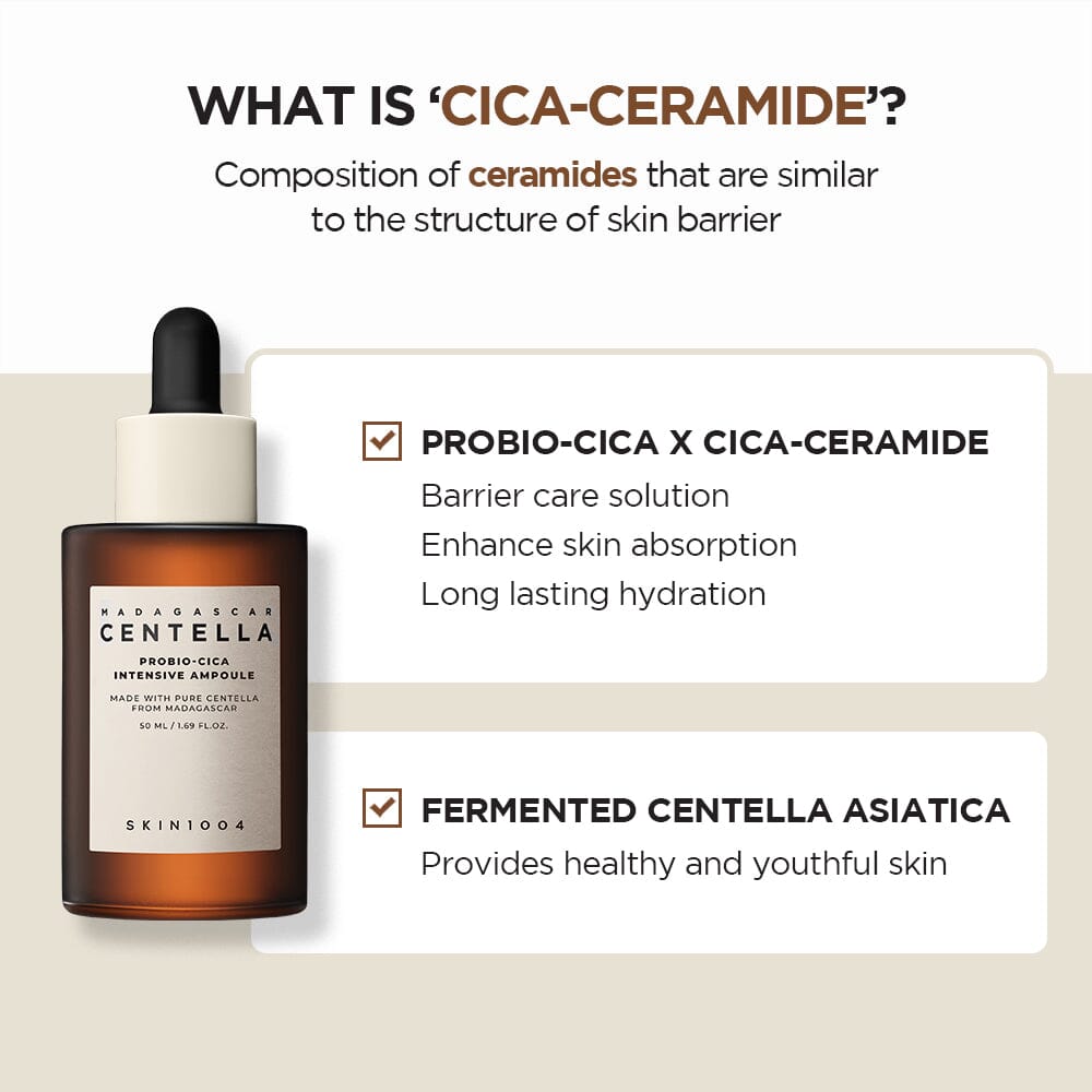 SKIN1004 Madagascar Centella Probio-Cica Intensive Ampoule 50ml, at Orion Beauty. SKIN1004 Official Sole Authorized Retailer in Sri Lanka!