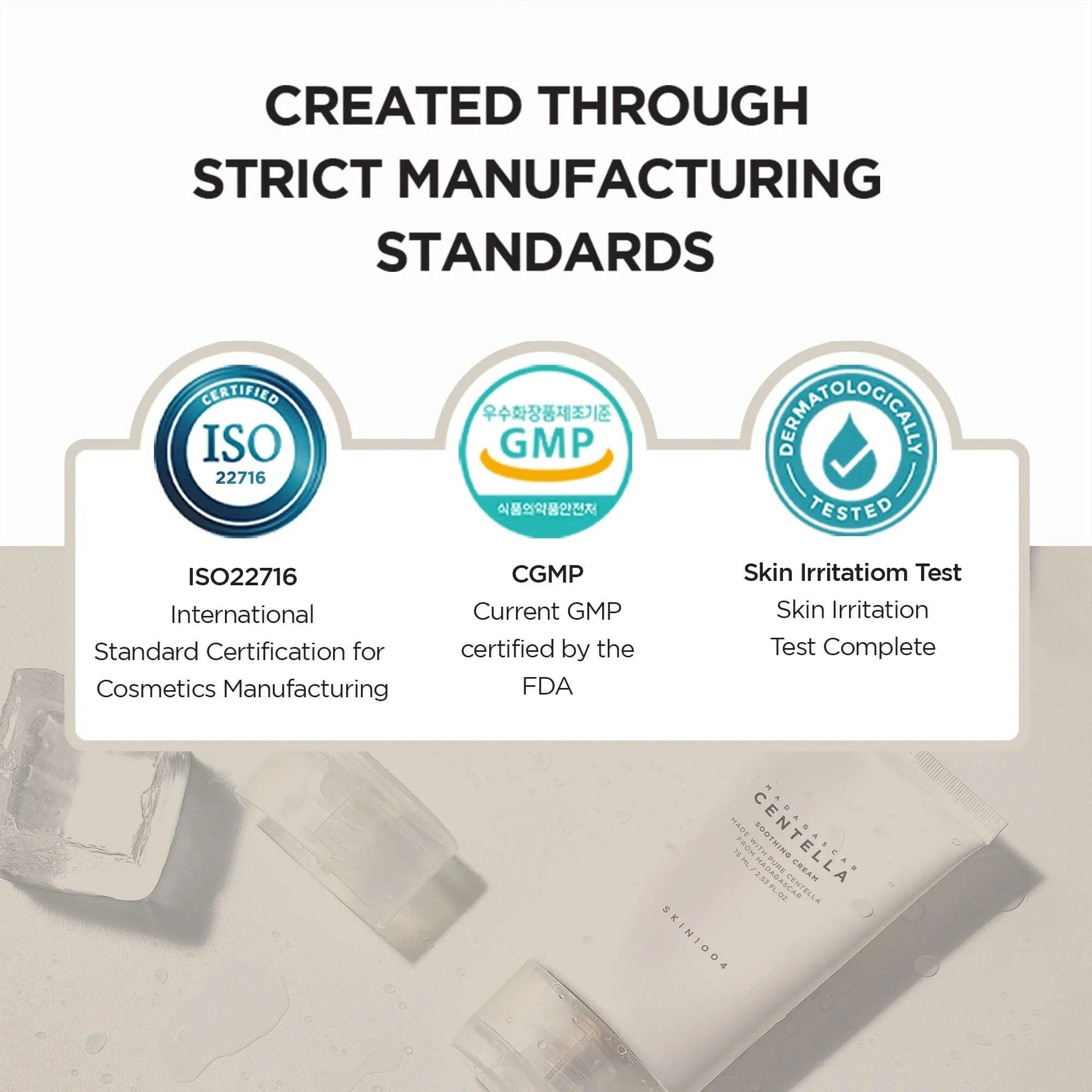 SKIN1004 Madagascar Centella Soothing Cream 75ml - Orion Beauty