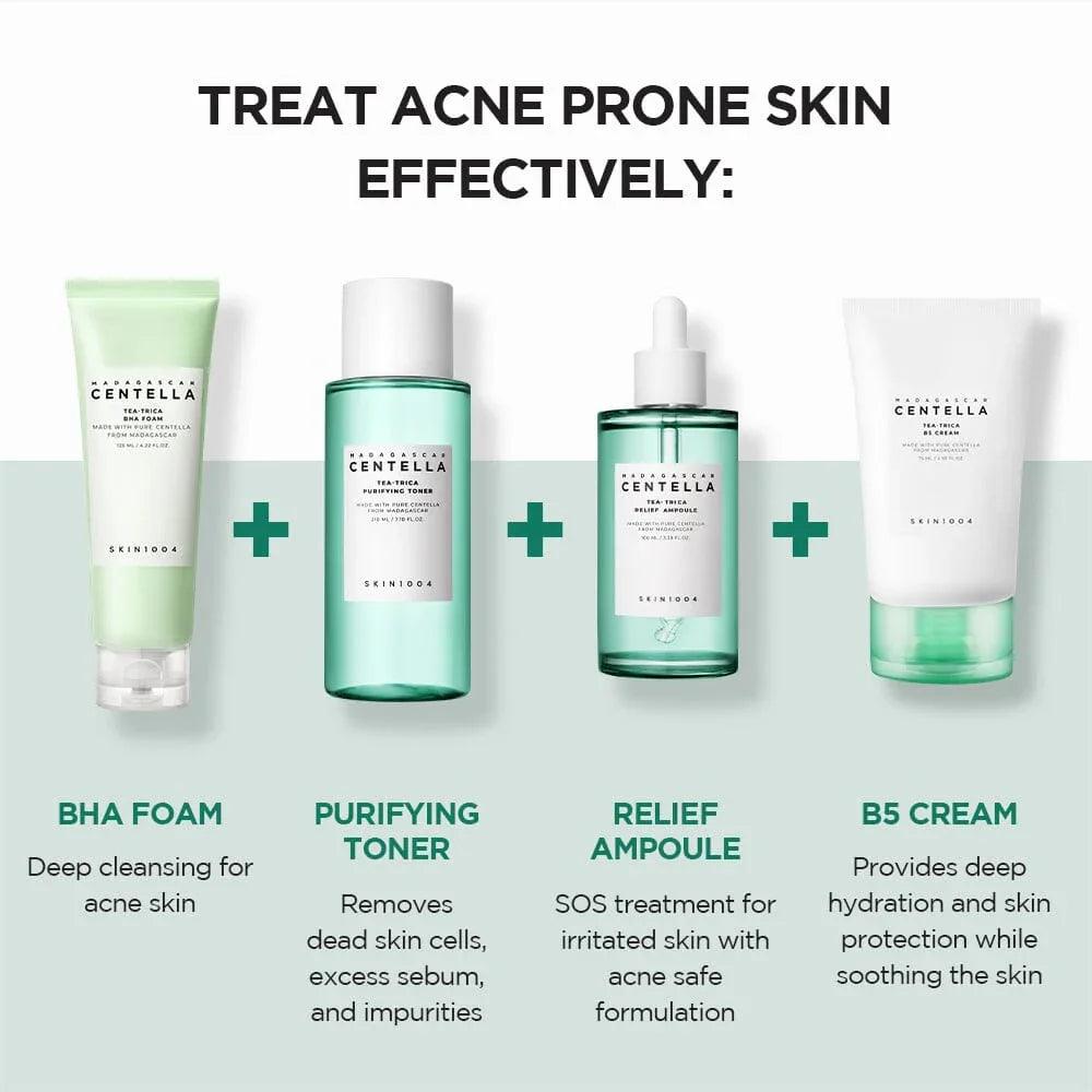 SKIN1004 Madagascar Centella Tea-Trica B5 Cream 75ml - Orion Beauty