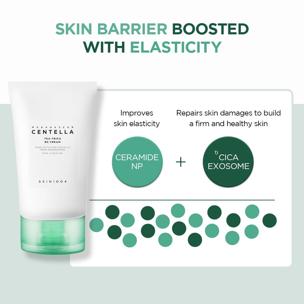 SKIN1004 Madagascar Centella Tea-Trica B5 Cream 75ml, at Orion Beauty. SKIN1004 Official Sole Authorized Retailer in Sri Lanka!