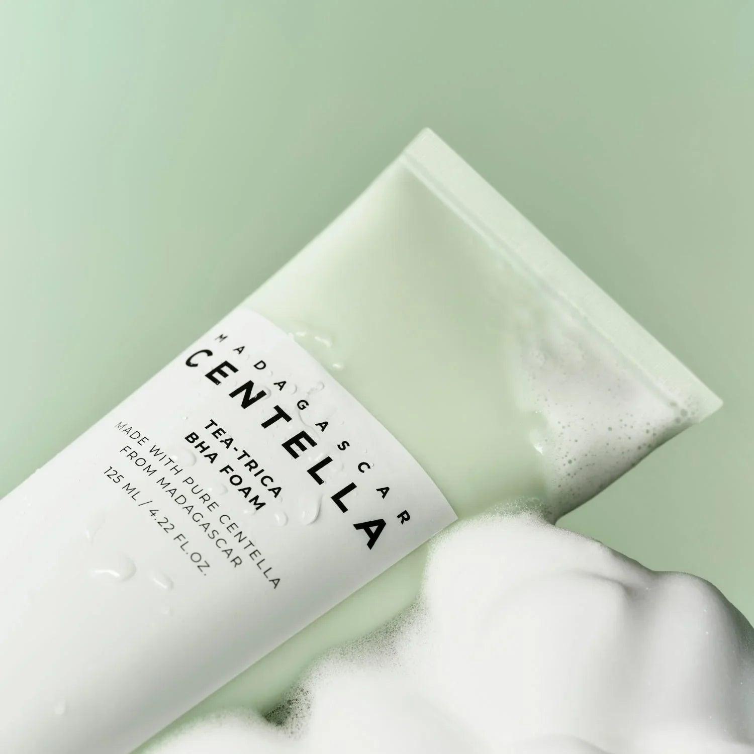 SKIN1004 Madagascar Centella Tea-Trica BHA Foam 125ml - Orion Beauty