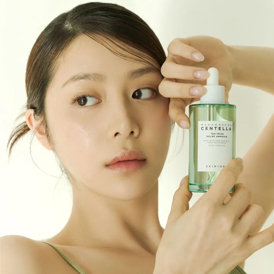 SKIN1004 Madagascar Centella Tea-Trica Relief Ampoule 100ml - Orion Beauty