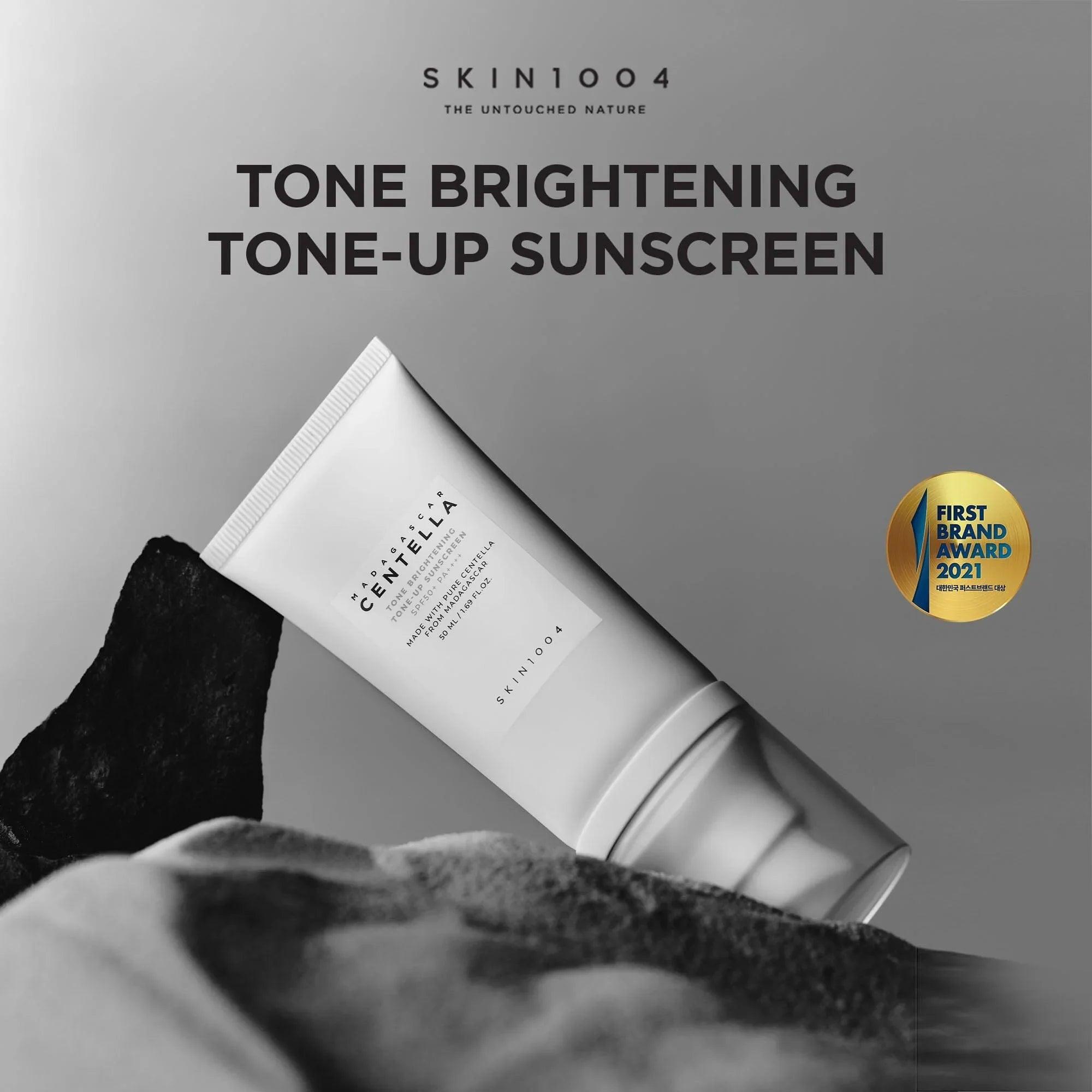 SKIN1004 Madagascar Centella Tone Brightening Tone-up Sunscreen SPF50+ PA++++ 50ml - Orion Beauty