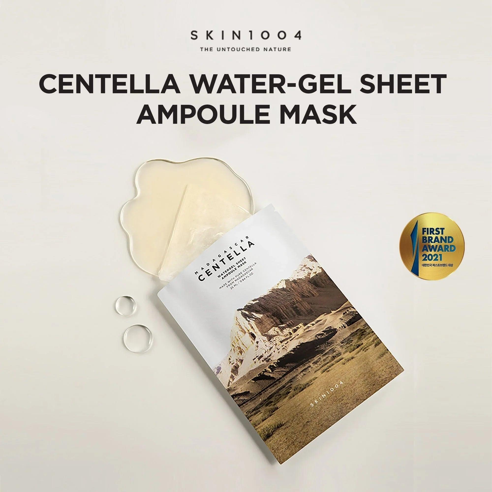 SKIN1004 Madagascar Centella Watergel Sheet Ampoule Mask 25ml x 5EA - Orion Beauty