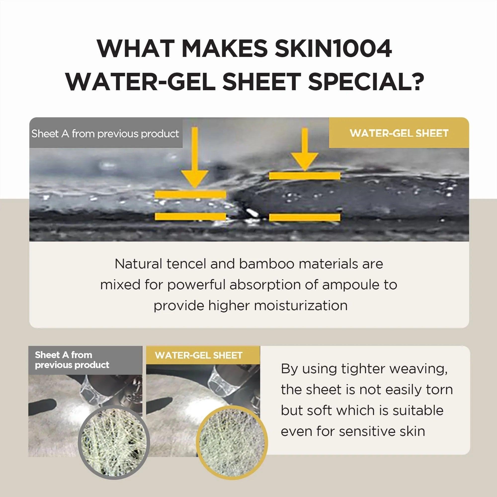 SKIN1004 Madagascar Centella Watergel Sheet Ampoule Mask 25ml x 5EA - Orion Beauty
