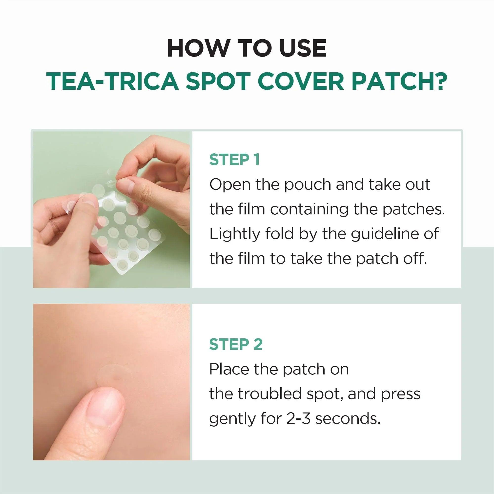 SKIN1004 Tea-Trica Spot Cover Patch 22EA - Orion Beauty