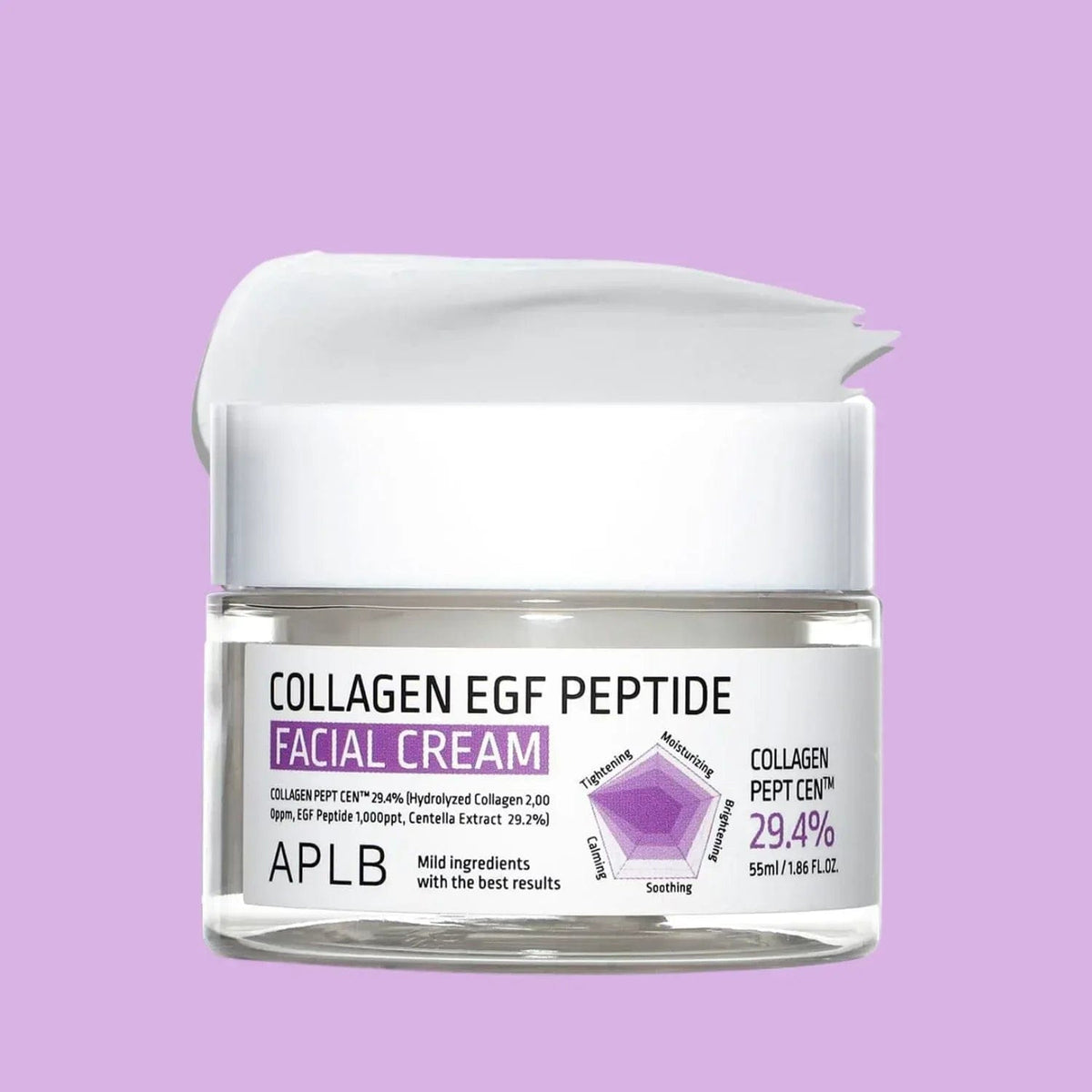 [Pre-Order] APLB Collagen EGF Peptide Facial Cream 55 ml
