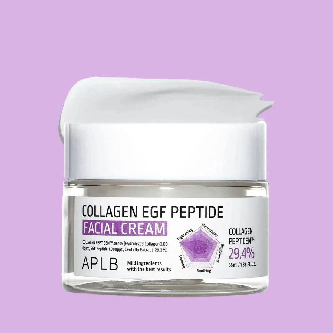 APLB Collagen EGF Peptide Facial Cream 55ml - Orion Beauty